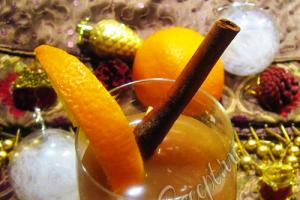 Recept na pomarančový punč bez alkoholu