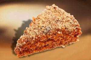 Vaflový koláč - príprava jedla